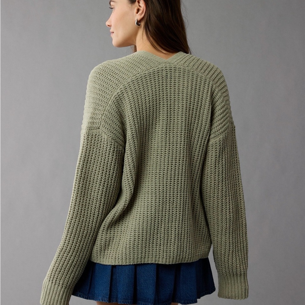 American Eagle Open Front Cardigan - Picture 2 of 6